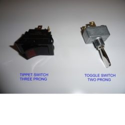 Screen Print Power Switch, Image of Power Switch